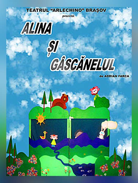 Piesa de teatru pentru copii "Alina şi Gâscănelul"
