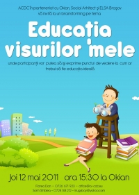 "Educatia visurilor mele" in libraria Okian