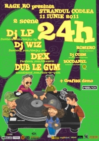 24h party la strandul Codlea