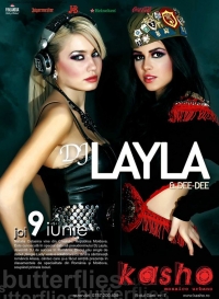 Dj Layla - Natalia Ostasina in Kasho club