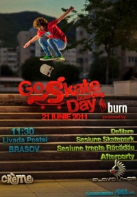 ACTUALIZARE: Go Skateboarding Day 2011 pe traseul Livada Postei - Centrul Civic - Racadau