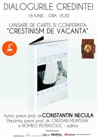 Lansare de carte si conferinta "Crestinism de vacanta" in libraria Okian