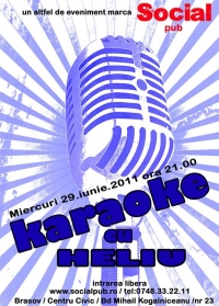 Karaoke cu Heliu in Social Pub Brasov