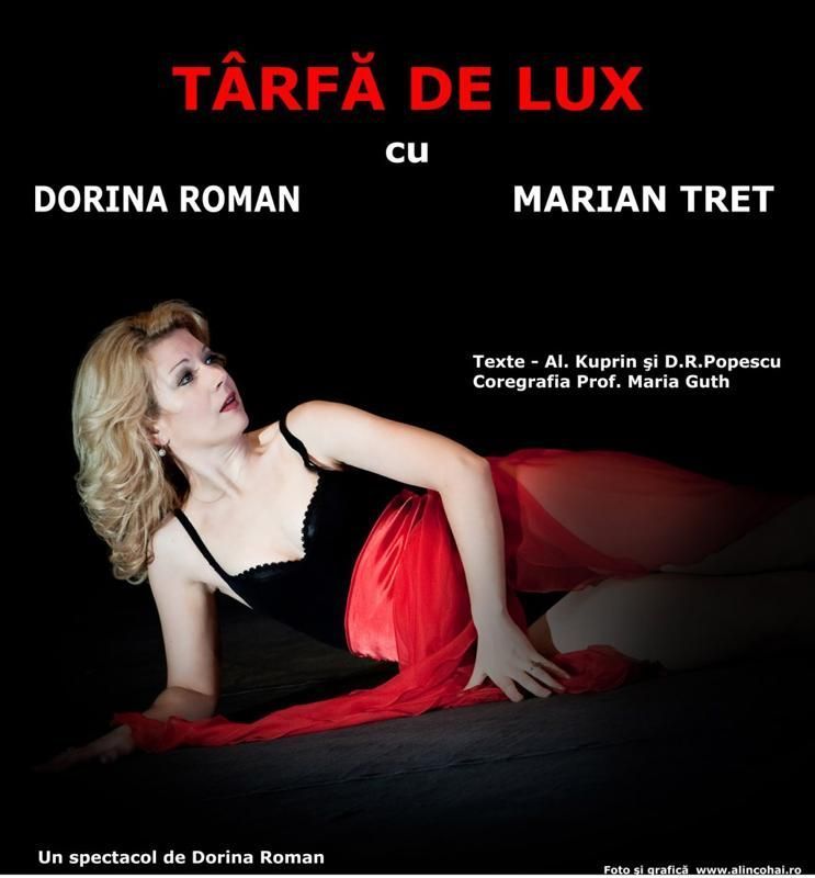 Spectacolul "Tarfa de lux" cu Dorina Roman in Ritmo Cafe