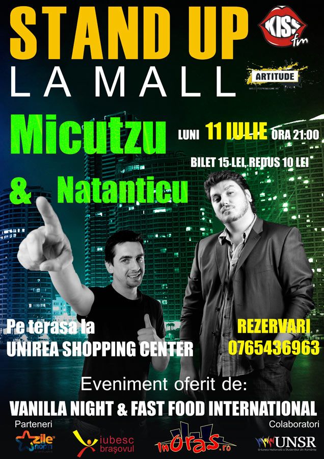 Stand up la mall cu Micutzu si Natanticu