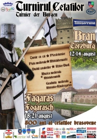 Festivalul medieval Turnirul Cetatilor 2011 la Castelul Bran