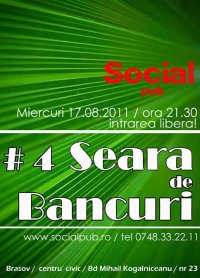 Seara de bancuri in Social Pub