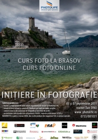 Initiere in fotografie cu Dan Dinu incepand din 5 septembrie