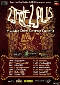 White Walls lanseaza albumul "Mad Man Circus" in Brasov