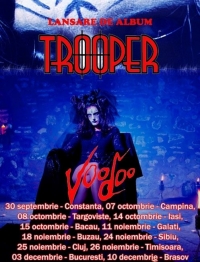 Trooper lanseaza albumul Voodoo in Rockstadt