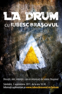 "La drum" cu Iubesc Brasovul in data de 3 septembrie