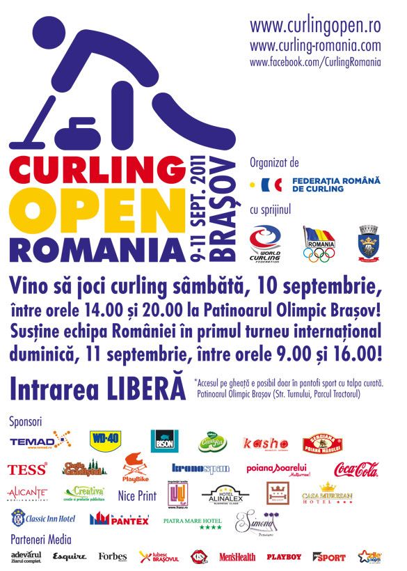 Curling Open Romania 2011 in Brasov