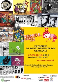 Expozitia "Comics, Manga & Co" - Noua cultura a benzii desenate in Germania