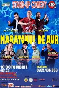 Maratonul de aur - maratonul de stand up comedy in Brasov