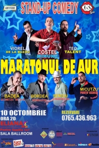 Maratonul de aur - maratonul de stand up comedy in Brasov