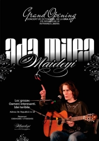 Spectacolul "Teatru la Bar" si concert Ada Milea in restaurantul Maideyi