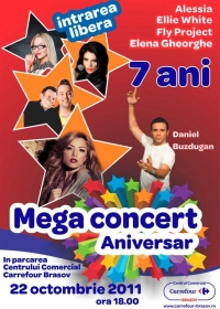 Alessia, Ellie White, Fly Project, Elena Gheorghe si Daniel Buzdugan intr-un concert aniversar