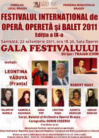 Festivalul International de Opera, Opereta si Balet 2011, editia a IX-a