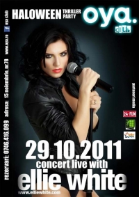 Ellie White concert live in Oya club Brasov