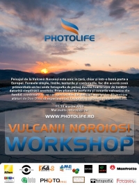 Workshop de fotografie la Vulcanii Noroiosi alaturi de Dan Dinu