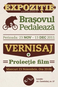 Expozitia de fotografie "Brasovul Pedaleaza" in Ceai et caetera