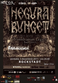 Transylvanian Legacy Tour 2011 cu Negura Bunget in Rockstadt