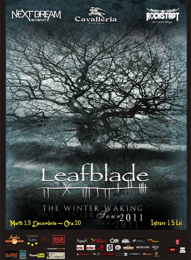 The Winter Walking Tour 2011 cu Leafblade in Rockstadt