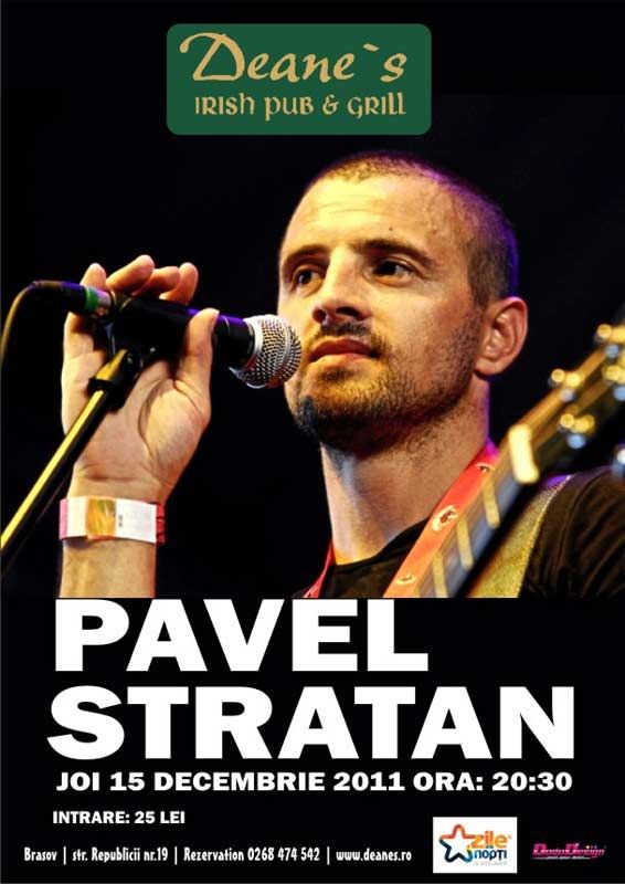 Concert Pavel Stratan in Deane's