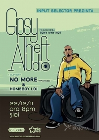 Un proiect brasovean proaspat infiintat, GiPSY THeFT AUDiO, in concert	