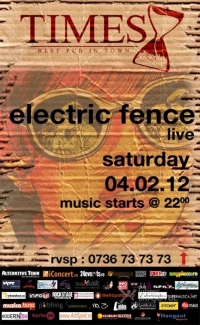 Concert Electric Fence in Times Pub