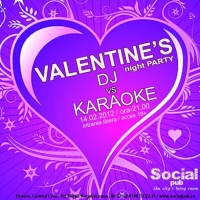Valentine's Night Party - DJ vs Karaoke in Social Pub