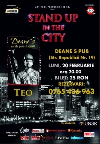 Stand-up comedy cu Teo in Deane's