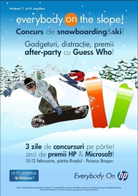 "Everybody On The Slope" competitii de schi & snowboarding in Poiana Brasov