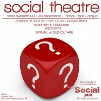 Teatru social pe tema "Vicii – Dependenta” in Social Pub