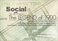 The Legend of 1900 - One Man Show Theatre @ Social Pub