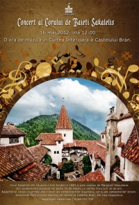 Concert al corului Sakalelis din Lituania, la Castelul Bran