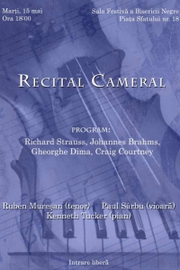 Recital cameral la Sala Festivă a Bisericii Negre
