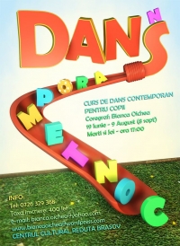 Curs de dans contemporan pentru copii, 19 iunie – 9 august 2012