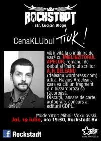 CenaKLUbul TIUK! nr. 13, cu A.R.Deleanu