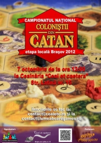 Campionatul Național de Catan - etapa locală Brașov