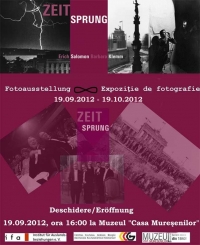 Expoziţia de fotografie „Zeitsprung/Salt ȋn timp“ în Muzeul „Casa Mureşenilor”