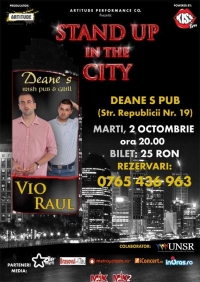 Stand Up In The City Brasov cu Vio si Raul