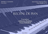 Seară muzicală în compania pianiştilor Remus şi Roman Manoleanu