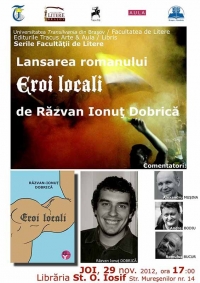 Lansarea romanului „Eroi locali”