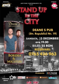 Bordea si Micutzu' vin la Stand up in the city