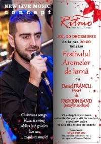 Muzica live la festivalul aromelor de iarna in Ritmo Cafe