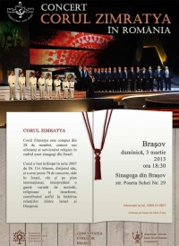 Eveniment la Sinagoga Brasov: concert coral extraordinar