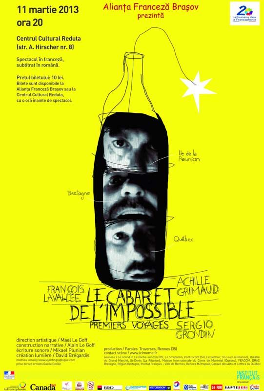 "Cabaret de l'impossible" un spectacol despre francofonie