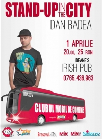 Stand up in the city cu Dan Badea