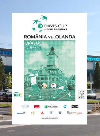 Cupa Davis: Romania vs. Olanda, 5-7 aprilie